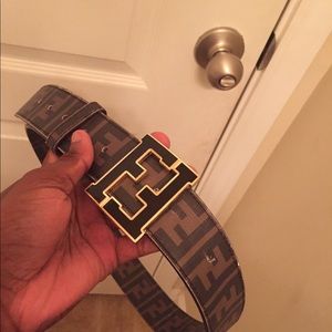 used fendi belt